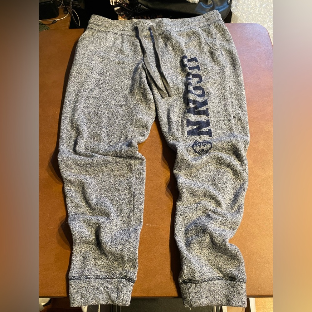 Gray UCONN Joggers